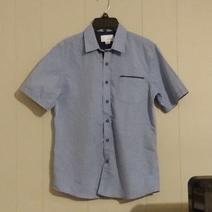 Blue Collared Shirt